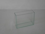 caixa de vidro 20x5x15