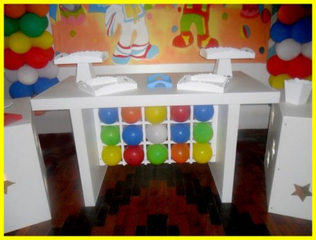 mesa colmeia 80x120